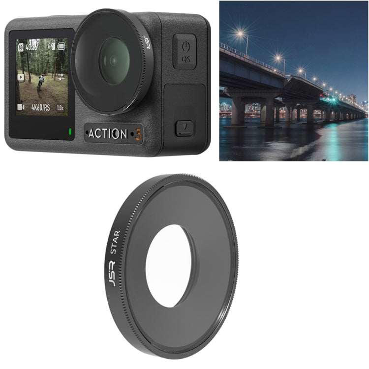 Filtro de lente JSR Starlight para DJI Osmo Action 3, Starlight