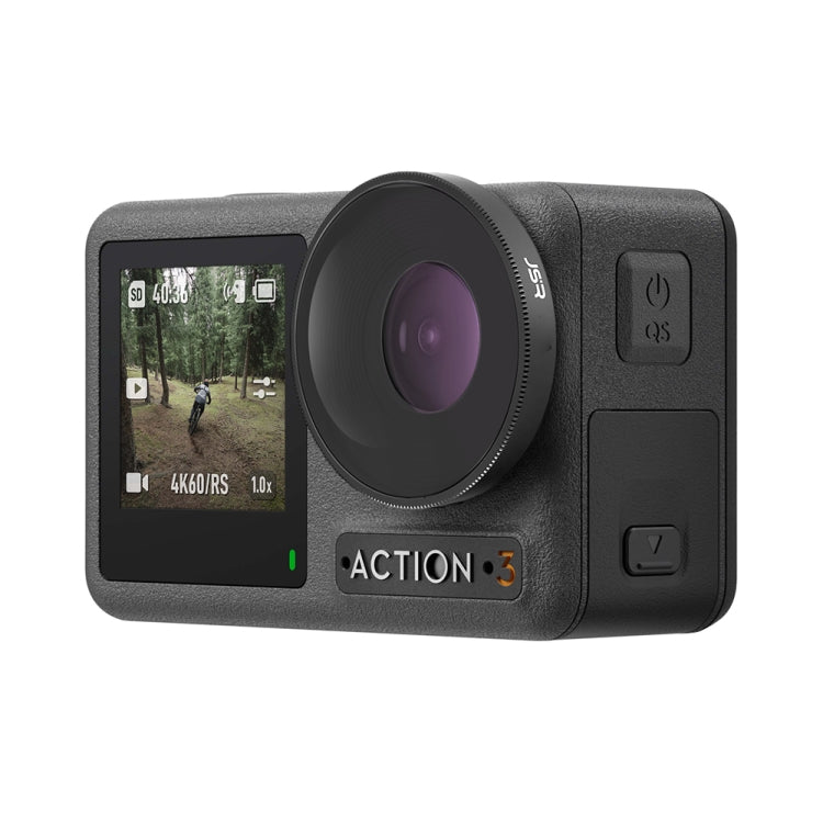 Filtro de lente JSR 4 en 1 ND8PL / ND16PL / ND32PL / ND64 PL para DJI Osmo Action 3, 4 in 1 NDPL