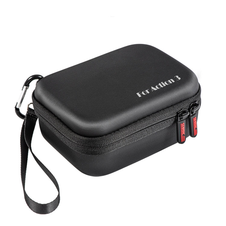 Funda de transporte para cámara DJI Osmo Action 3 STARTRC con mosquetón y correa, For DJI Osmo Action 3