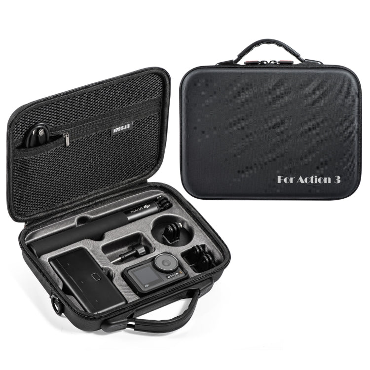 Para cámara DJI Osmo Action 3 STARTRC y bolsa de almacenamiento de accesorios, For DJI Osmo Action 3