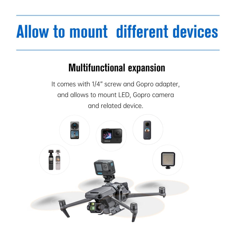 Para DJI Mavic 3 STARTRC Sistema de caída de aire Lanzador parabólico, For DJI Mavic 3
