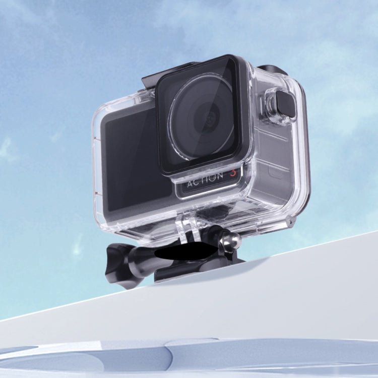 Para DJI Osmo Action 3/4 Pantalla táctil 5m Carcasa impermeable subacuática Estuche de buceo