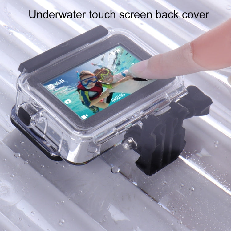Para DJI Osmo Action 3/4 Pantalla táctil 5m Carcasa impermeable subacuática Estuche de buceo