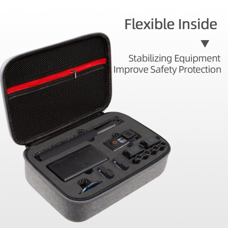 Para DJI Osmo Action 3 bolsa de almacenamiento de transporte, tamaño: 21,5 x 29,5 x 10 cm, 21.5 x 29.5 x 10cm