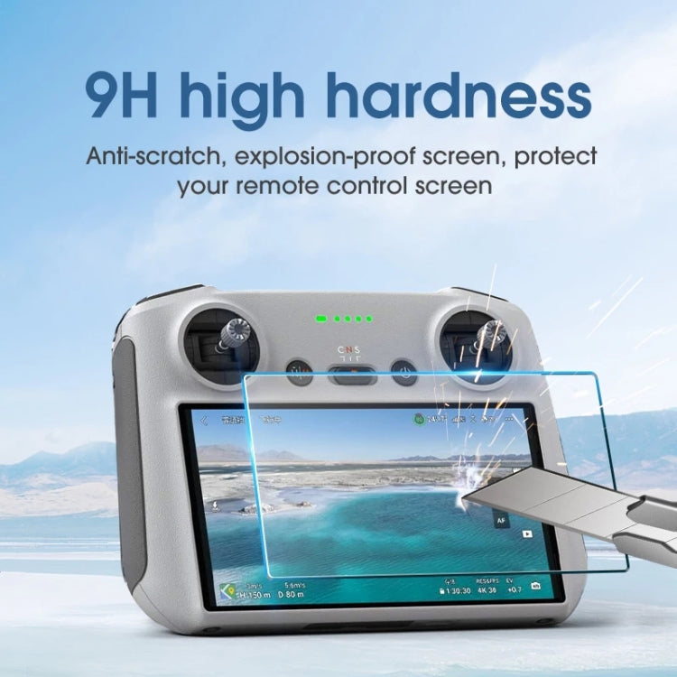 Para DJI Mavic 3 Classic Control remoto Película de pantalla de vidrio templado a prueba de explosiones, For DJI Mavic 3 Classic Remote Control