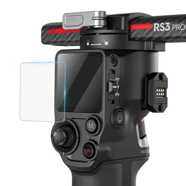 Para DJI RS3 / RS3 Pro Película de pantalla de vidrio templado a prueba de explosiones, For DJI RS3 / RS3 Pro