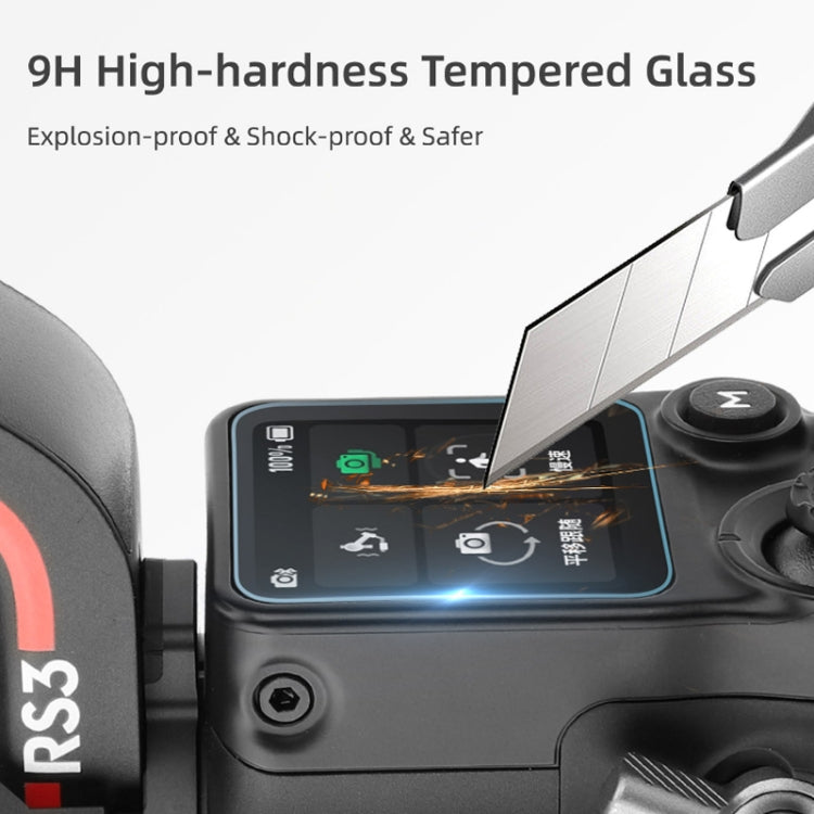 Para DJI RS3 / RS3 Pro Película de pantalla de vidrio templado a prueba de explosiones, For DJI RS3 / RS3 Pro