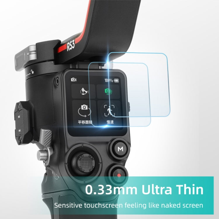 Para DJI RS3 / RS3 Pro Película de pantalla de vidrio templado a prueba de explosiones, For DJI RS3 / RS3 Pro