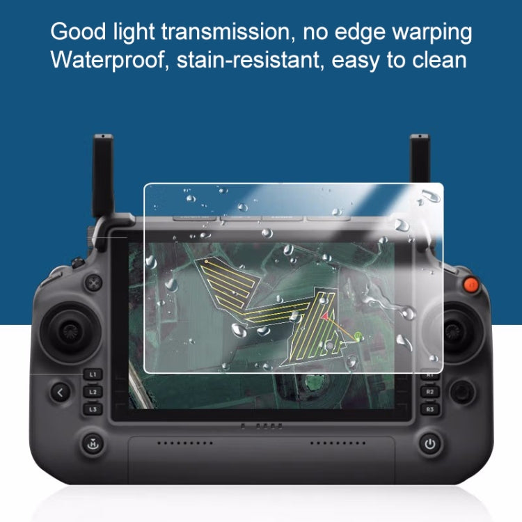 Para DJI T40 Control remoto a prueba de explosiones Vidrio templado Drone RC Película de pantalla, For DJI T40 Remote Control