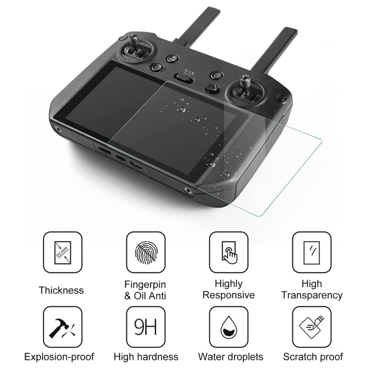 Para DJI Mavic 3 Control remoto a prueba de explosiones Vidrio templado Drone RC Película de pantalla, For DJI Mavic 3 Remote Control