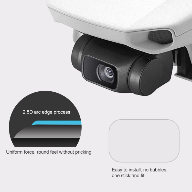 Para DJI Mavic mini Película de lente de drone de vidrio templado a prueba de explosiones, For DJI Mavic mini