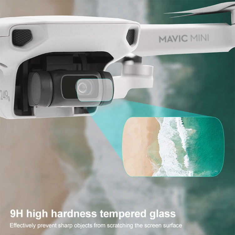 Para DJI Mavic mini Película de lente de drone de vidrio templado a prueba de explosiones, For DJI Mavic mini