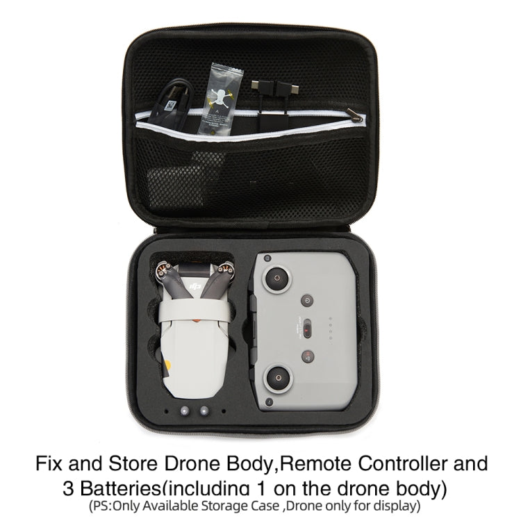 Para DJI Mini 2 SE Estuche rígido para transporte a prueba de golpes Bolsa de almacenamiento para el cuerpo del drone, Tamaño: 24x 19 x 9 cm, 24x 19 x 9cm