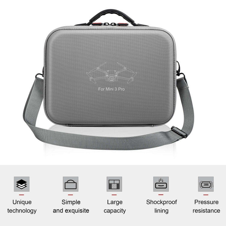 Para DJI Mini 3 Pro / RC con pantalla STARTRC Bolso de hombro impermeable para almacenamiento, For DJI Mini 3 Pro / RC with Screen