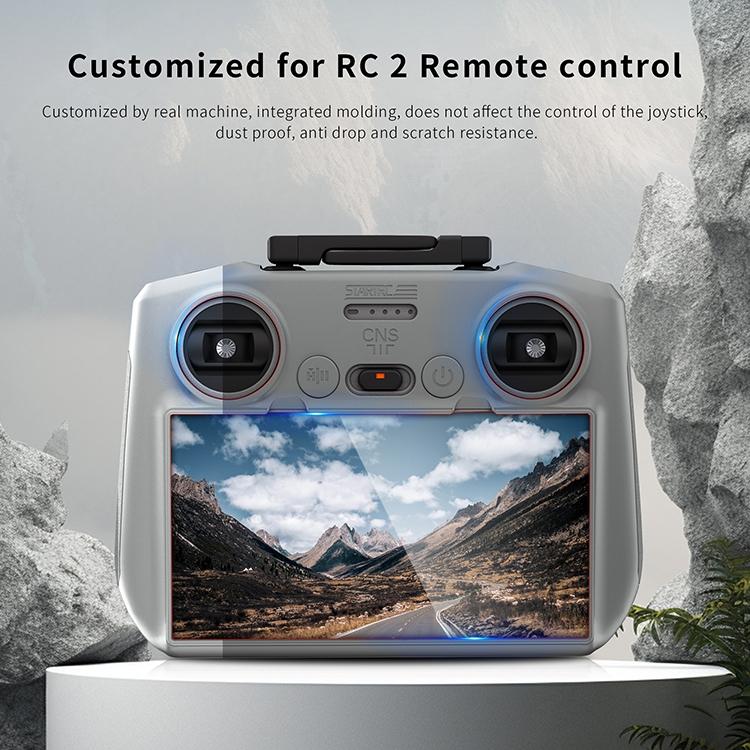 Para DJI Air 3 / RC2 Control remoto STARTRC Funda de silicona a prueba de golpes y antiarañazos, For DJI Air 3 / RC2 Remote Control