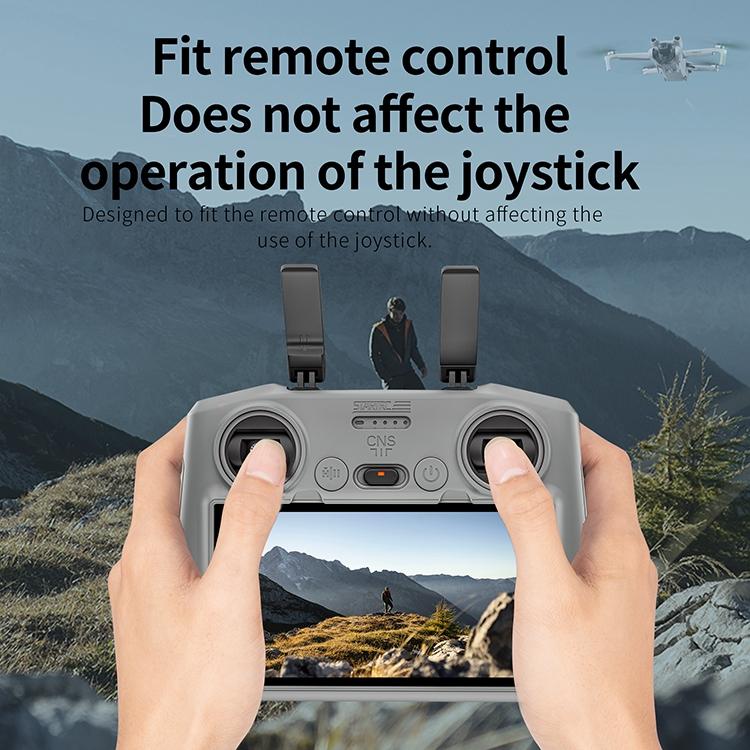 Para DJI Air 3 / RC2 Control remoto STARTRC Funda de silicona a prueba de golpes y antiarañazos, For DJI Air 3 / RC2 Remote Control