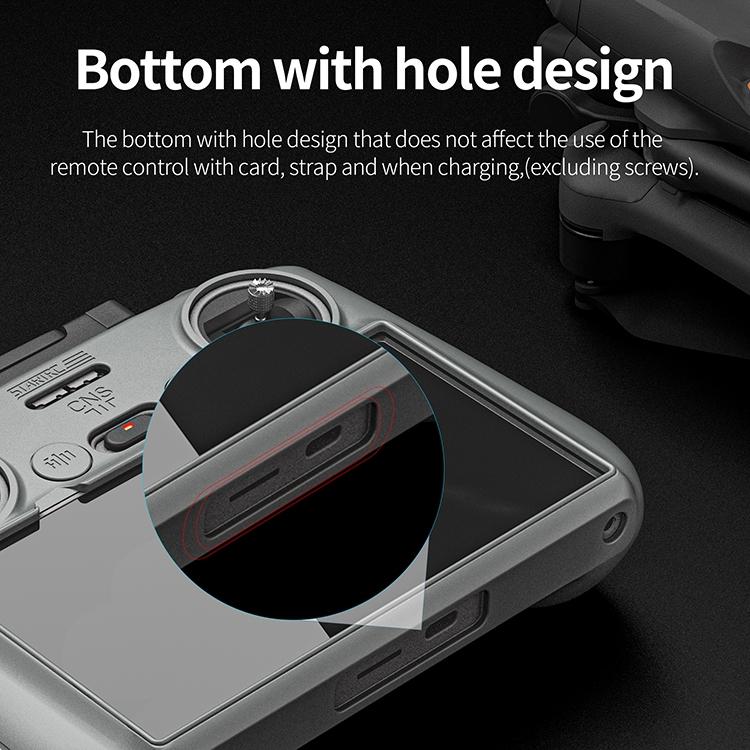Para DJI Air 3 / RC2 Control remoto STARTRC Funda de silicona a prueba de golpes y antiarañazos, For DJI Air 3 / RC2 Remote Control