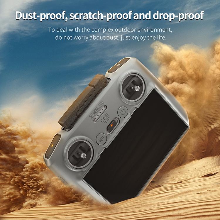 Para DJI Air 3 / RC2 Control remoto STARTRC Funda de silicona a prueba de golpes y antiarañazos, For DJI Air 3 / RC2 Remote Control