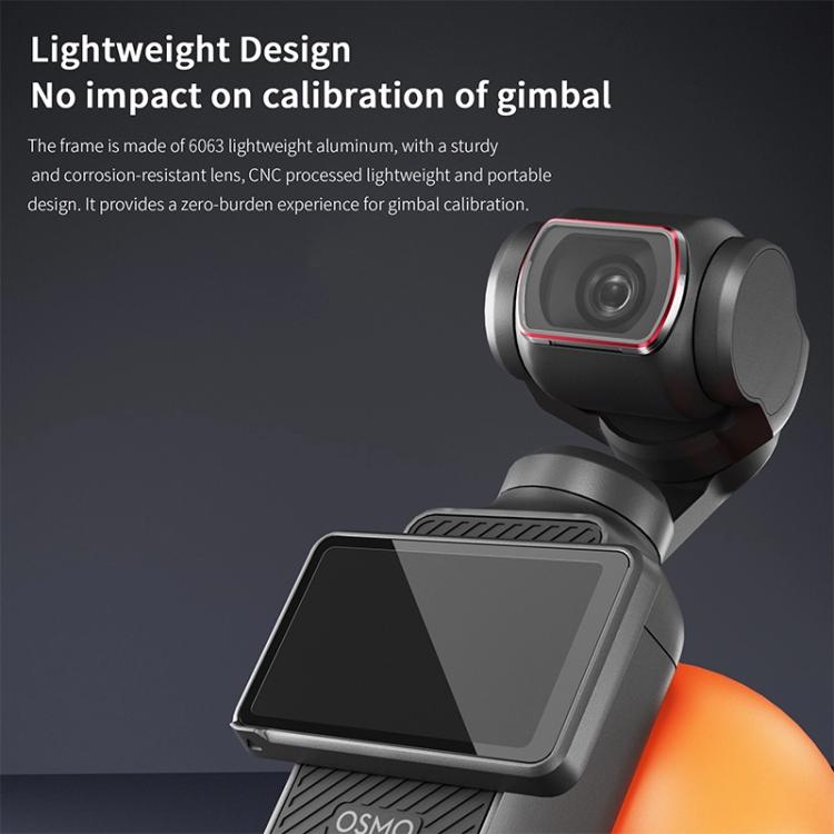 Para filtro de lente UV DJI OSMO Pocket 3 STARTRC, UV