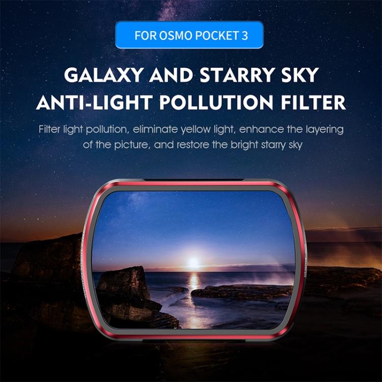 Para filtro de lente DJI OSMO Pocket 3 STARTRC Star, Star