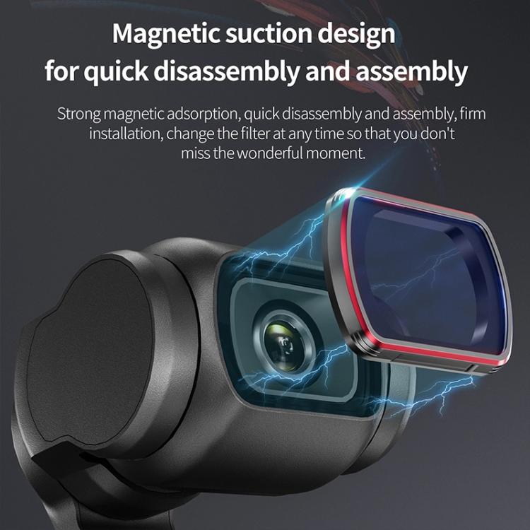 Para filtro de lente DJI OSMO Pocket 3 STARTRC Star, Star