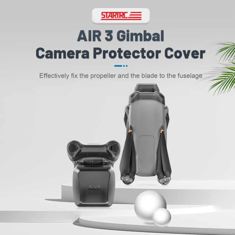 Para DJI Air 3 STARTRC cubierta protectora de lente cubierta de cardán, For DJI Air 3