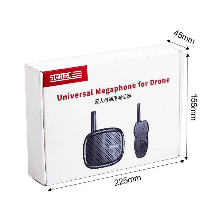 STARTRC Drone Megáfono Altavoz portátil inalámbrico Control de 3KM para DJI Mavic / Air / Mini Series, 3KM Control