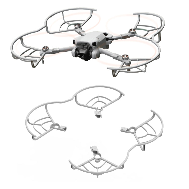 Para DJI Mini 4 Pro Sunnylife N4P-KC712 Drone hélice protector anillo anticolisión, For DJI Mini 4 Pro