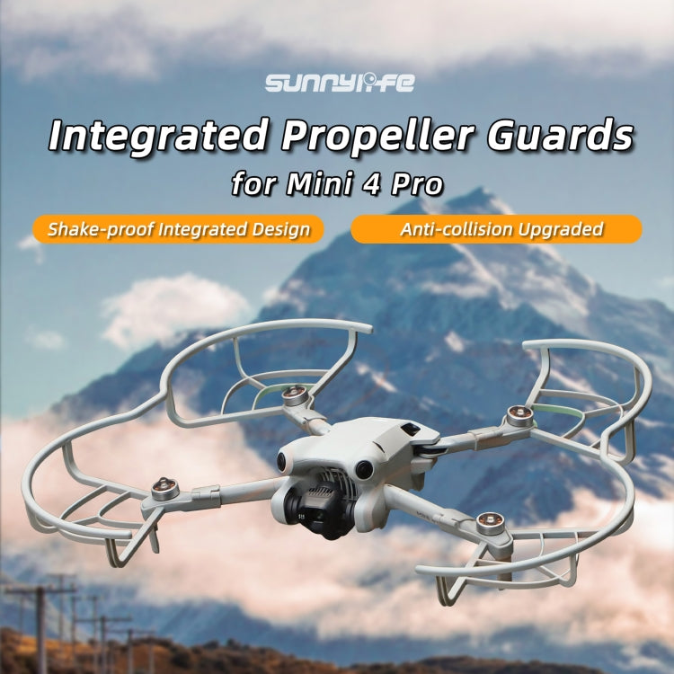 Para DJI Mini 4 Pro Sunnylife N4P-KC712 Drone hélice protector anillo anticolisión, For DJI Mini 4 Pro