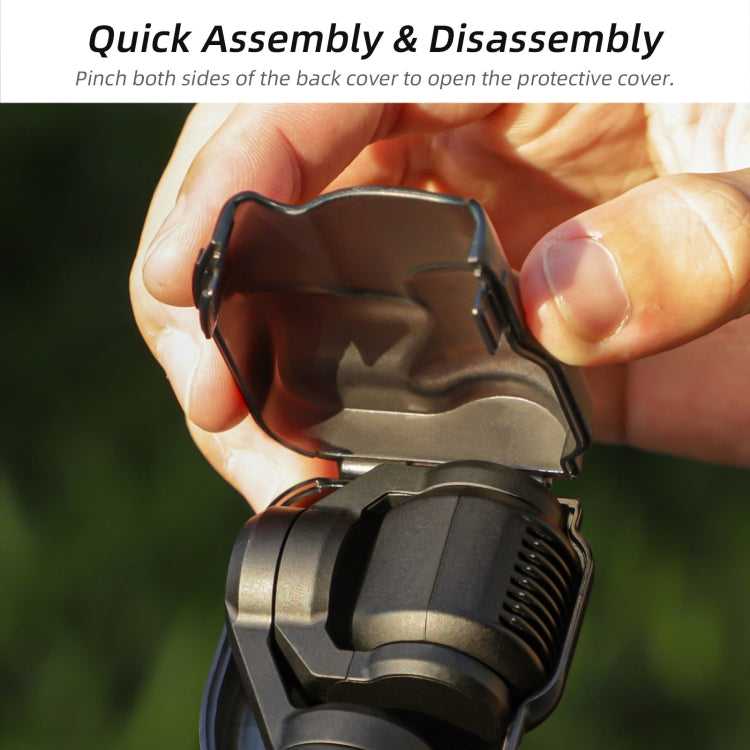 Para DJI OSMO Pocket 3 Sunnylife Protector de cámara con cubierta de cardán integrado, OP3-Z754