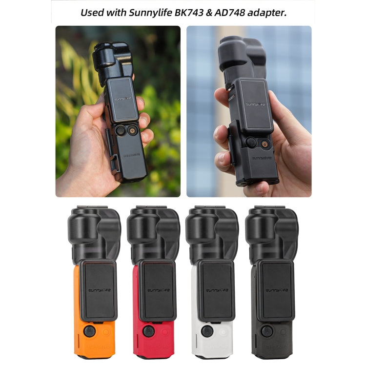 Para DJI OSMO Pocket 3 Sunnylife Protector de cámara con cubierta de cardán integrado, OP3-Z754