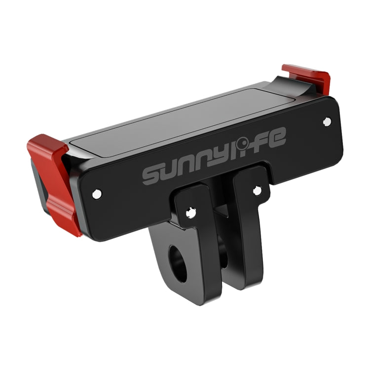 Adaptador de trípode para cámara de acción con montaje de liberación rápida magnético plegable Sunnylife para DJI Osmo Action 5 Pro/4/3, AD887 For DJI Osmo 360 / Action 5 Pro