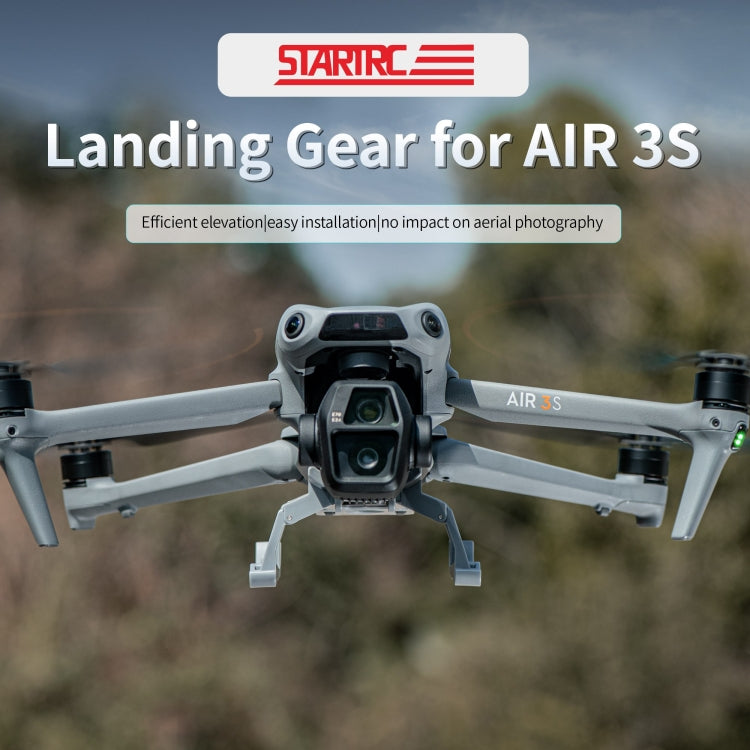 Bastidor de entrenamiento para tren de aterrizaje elevado, anticaídas y antisuciedad, plegable, para DJI Air 3S/3 STARTRC