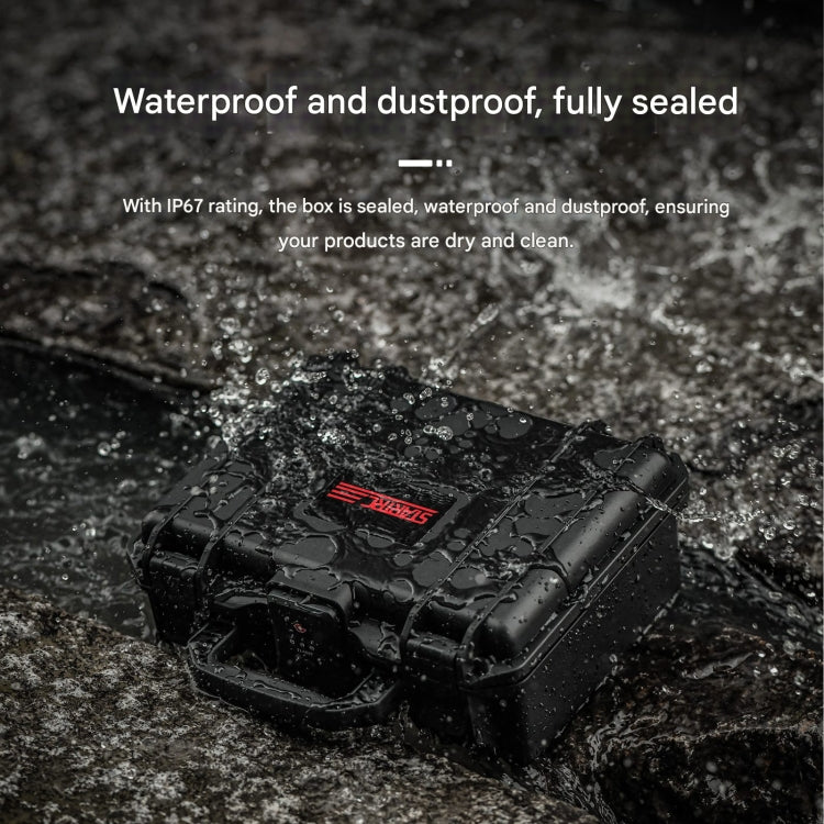 Estuche de almacenamiento tipo maleta de doble capa EVA ABS resistente al agua con cerradura de combinación TSA STARTRC para DJI Osmo Pocket 3, For DJI Osmo Pocket 3