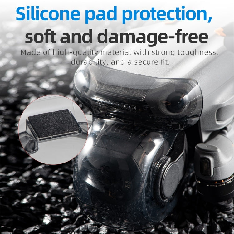 Para DJI Air 3S STARTRC Cubierta protectora de lente Cubierta de cardán, For DJI Air 3S