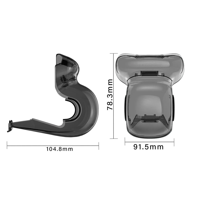 Para DJI Air 3S STARTRC Cubierta protectora de lente Cubierta de cardán, For DJI Air 3S