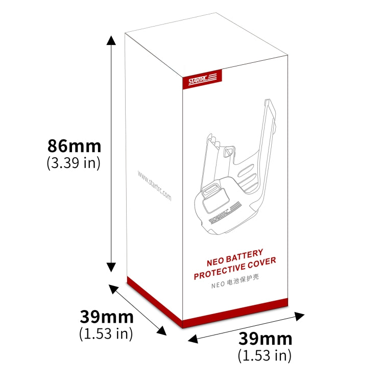 Tapa de batería para soporte del tren de aterrizaje del dron DJI Neo STARTR, Drone Battery Cover