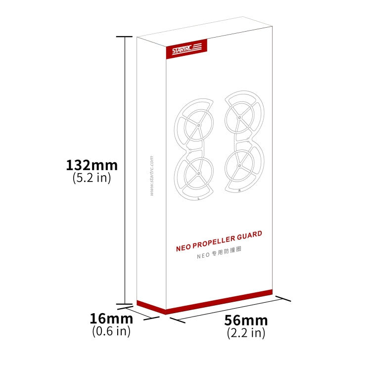 Anillo anticolisión para protección de hélice de dron DJI Neo STARTRC, For DJI Neo
