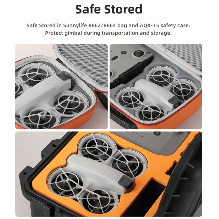 Protector de lente de cámara con estabilizador integrado para DJI Neo Sunnylife, Sunnylife For DJI Neo