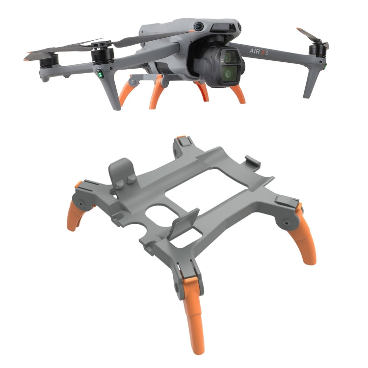 Para DJI Air 3S / 3 Extensiones de tren de aterrizaje Sunnylife Pata de soporte de engranajes de araña elevados