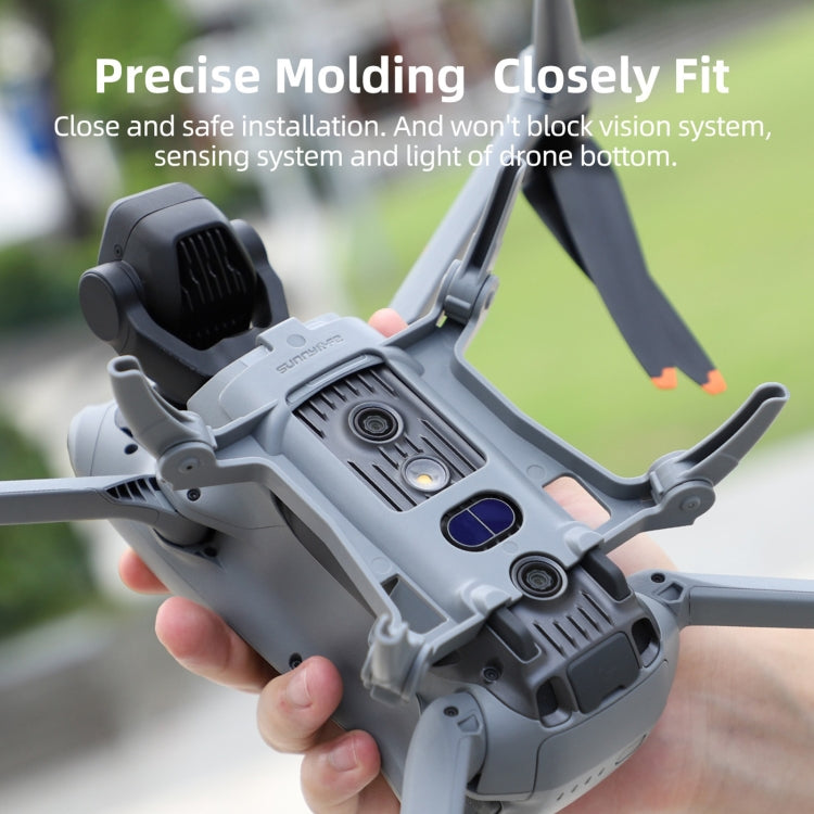 Para DJI Air 3S / 3 Extensiones de tren de aterrizaje Sunnylife Pata de soporte de engranajes de araña elevados