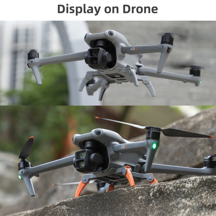 Para DJI Air 3S / 3 Extensiones de tren de aterrizaje Sunnylife Pata de soporte de engranajes de araña elevados