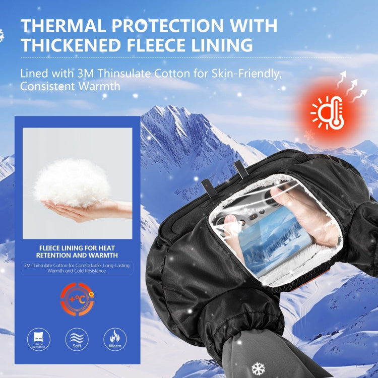 Guantes de invierno abrigados con control remoto universal para drones STARTRC, V2