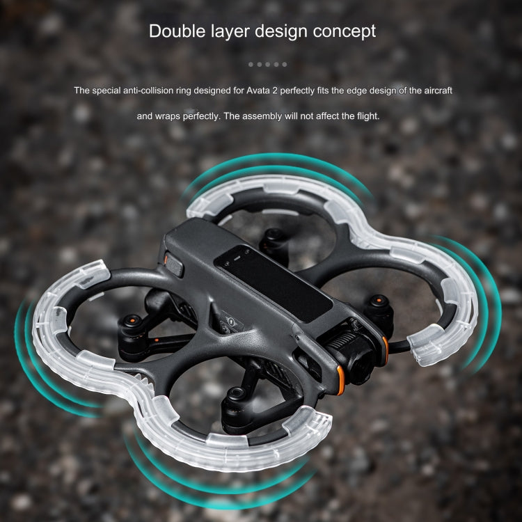 Cubierta protectora anticolisión de TPU para control central STARTRC de DJI Avata 2, For DJI Avata 2