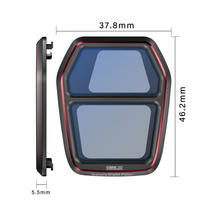 Filtro de lente para reducción de contaminación lumínica STARTRC NIGHT para DJI Air 3S, NIGHT