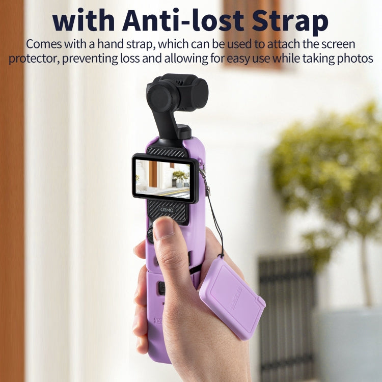Para DJI OSMO Pocket 3 STARTRC 5 en 1 Cuerpo Lente Mango Pantalla Funda de silicona TPU, 5 in 1 Case