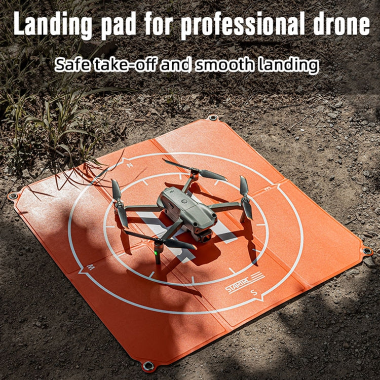 STARTRC Plataforma de aterrizaje cuadrada plegable portátil de 65 cm para DJI FPV / mini 2 / Mavic Air 2 / Air 2S, 65cm