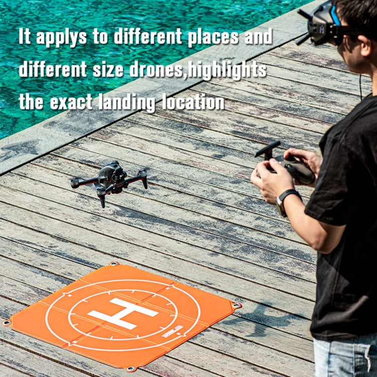 STARTRC Plataforma de aterrizaje cuadrada plegable portátil de 65 cm para DJI FPV / mini 2 / Mavic Air 2 / Air 2S, 65cm