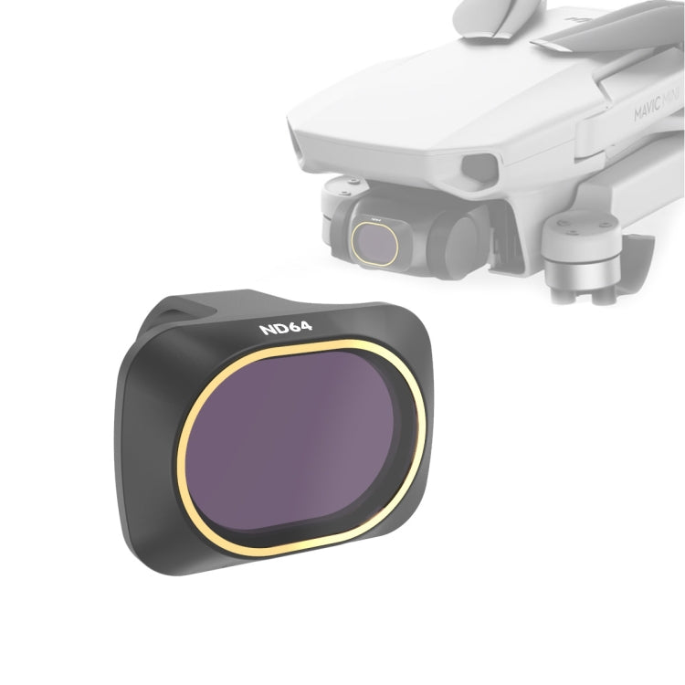 Filtro de densidad neutra de lente JSR Drone ND64 para DJI MAVIC mini, ND64 Filter