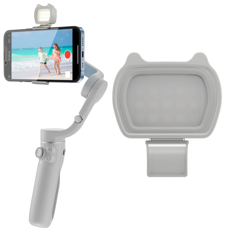 STARTRC Luz de relleno magnética universal multifuncional con orejas de gato Luz para selfies de belleza para DJI OM6/OM SE/OM 5/OM4 SE, Fill Light
